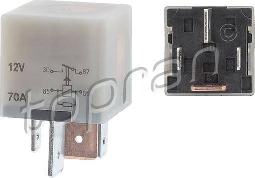 Topran 109 544 - Relay, main current parts5.com