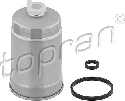 Topran 109 045 - Palivový filtr parts5.com