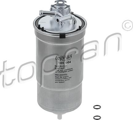 Topran 109 004 - Filtro combustible parts5.com