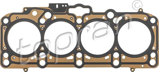 Topran 109 359 - Garnitura, chiulasa parts5.com