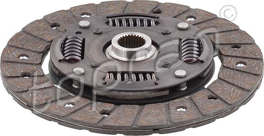 Topran 109 257 - Disc ambreiaj parts5.com