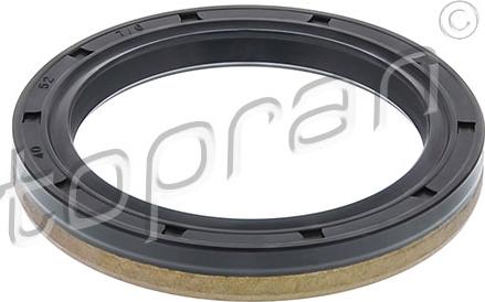 Topran 104 412 - Simering,rulment roata parts5.com