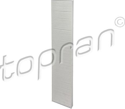 Topran 104 121 - Filtar, zrak unutarnjeg prostora parts5.com