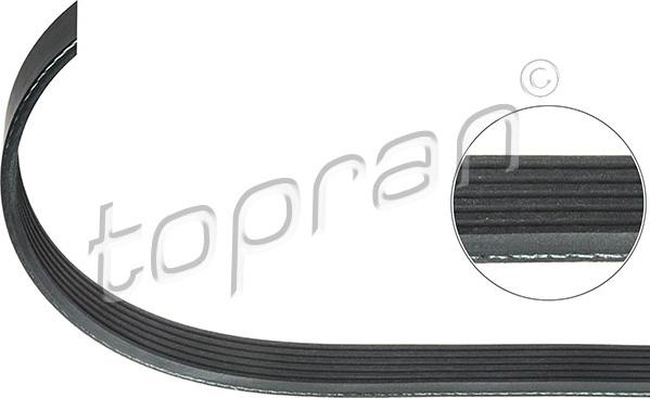 Topran 300 965 - Curea transmisie cu caneluri parts5.com