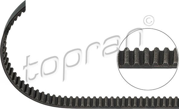 Topran 205 843 - Fogasszíj parts5.com