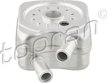 Topran 101 448 - Oil Cooler, engine oil parts5.com