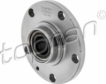 Topran 108 952 - Butuc roata parts5.com