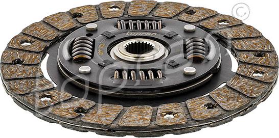 Topran 108 440 - Disc ambreiaj parts5.com