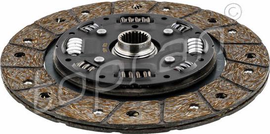 Topran 108 460 - Clutch Disc parts5.com