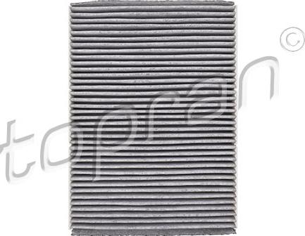 Topran 108 407 - Filter, interior air parts5.com