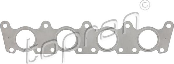 Topran 108 305 - Gasket, exhaust manifold parts5.com