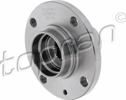 Topran 103 478 - Piasta koła parts5.com