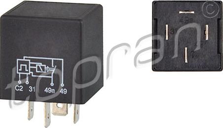 Topran 103 629 - Hazard Lights Relay parts5.com