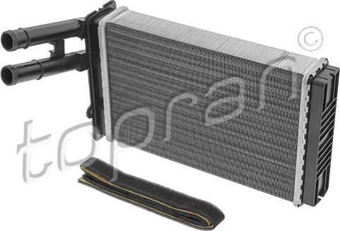 Topran 107 407 - Heat Exchanger, interior heating parts5.com