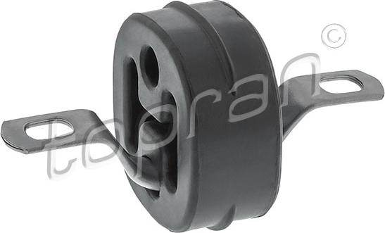 Topran 107 224 - Suport, toba esapament parts5.com