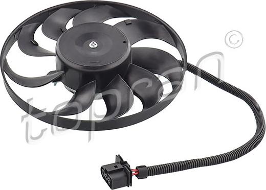 Topran 107 706 - Fan, radiator parts5.com