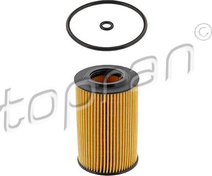 Topran 114 419 - Oljni filter parts5.com