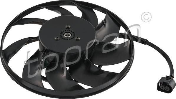 Topran 114 330 - Fan, radiator parts5.com