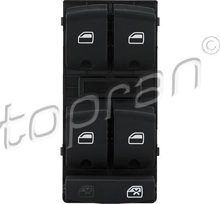 Topran 114 754 - Interruptor, elevalunas parts5.com