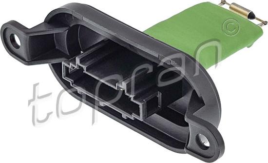 Topran 115 901 - Resistor, interior blower parts5.com