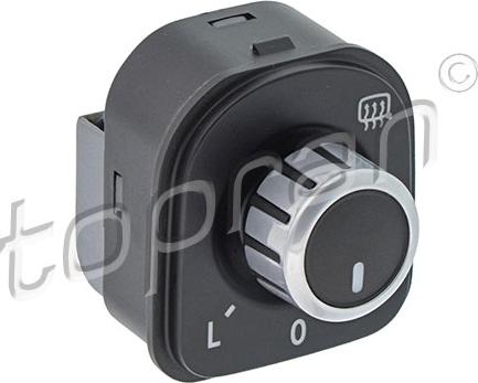 Topran 115 167 - Switch, mirror adjustment parts5.com