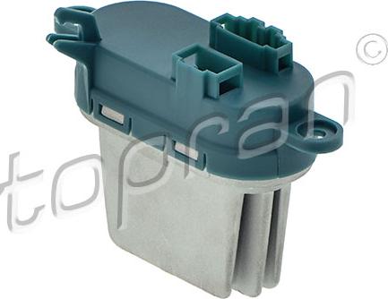 Topran 116 486 - Regulator, passenger compartment fan parts5.com