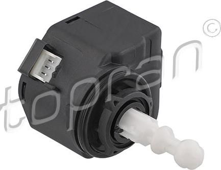 Topran 116 178 - Control, actuator, headlight range adjustment parts5.com