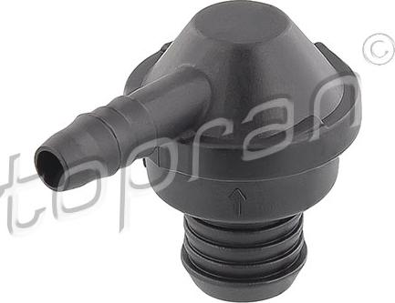 Topran 116 852 - Valve, engine block breather parts5.com