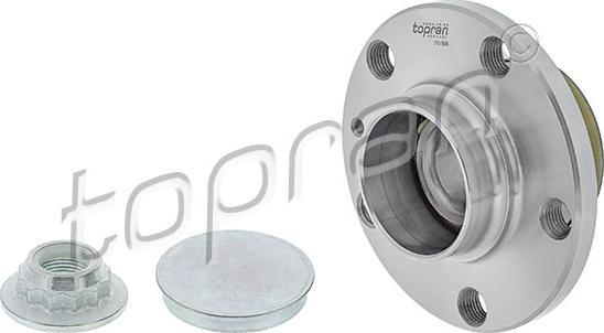 Topran 110 998 - Wheel hub, bearing Kit parts5.com