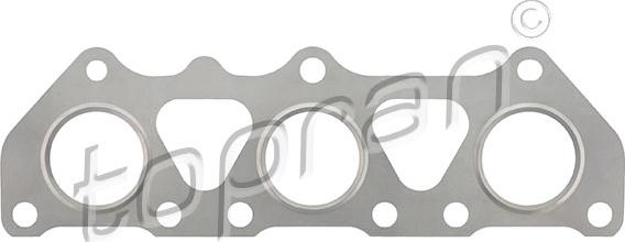 Topran 110 505 - Gasket, exhaust manifold parts5.com