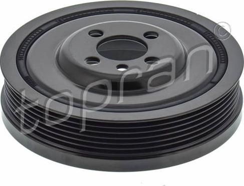 Topran 110 722 - Belt Pulley, crankshaft parts5.com