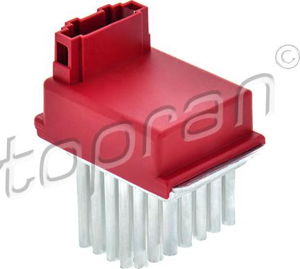 Topran 111 035 - Regulator, passenger compartment fan parts5.com