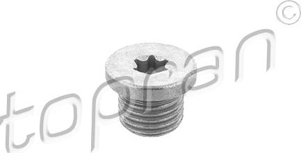 Topran 118 431 - Sealing Plug, oil sump parts5.com