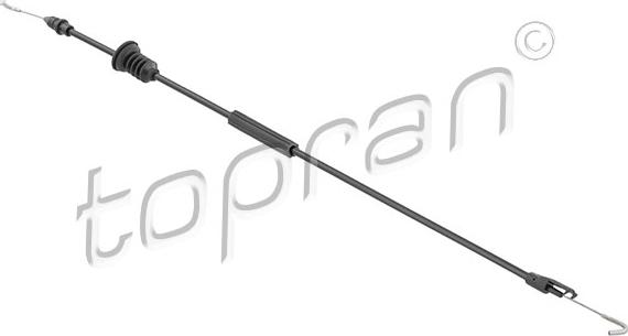 Topran 118 363 - Cablu, deblocare usi parts5.com