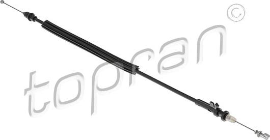 Topran 118 377 - Cable, door release parts5.com