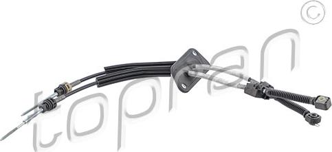 Topran 118 701 - Cable, manual transmission parts5.com