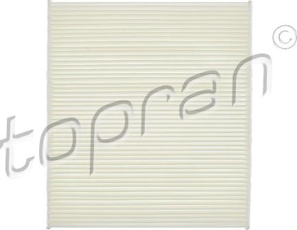 Topran 113 491 - Filtre, kabin havası parts5.com