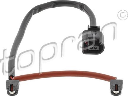 Topran 113 549 - Senzor de avertizare,uzura placute de frana parts5.com