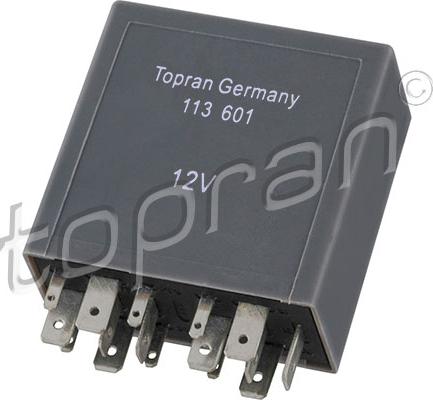 Topran 113 601 - Releu, temporizare stergator parbriz parts5.com