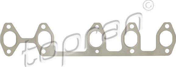 Topran 112 402 - Gasket, exhaust manifold parts5.com