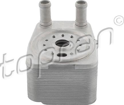 Topran 112 203 - Chladič motorového oleja parts5.com