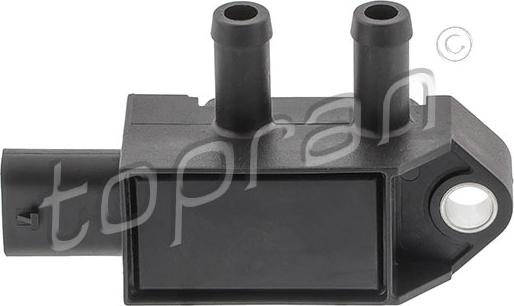 Topran 117 701 - Sensor, exhaust pressure parts5.com