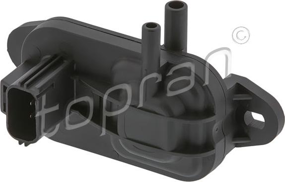 Topran 304 837 - Sensor, presión gas de escape parts5.com