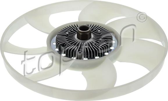 Topran 304 376 - Clutch, radiator fan parts5.com