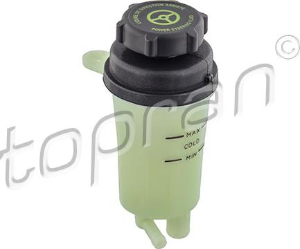 Topran 305 108 - Expansion Tank, power steering hydraulic oil parts5.com