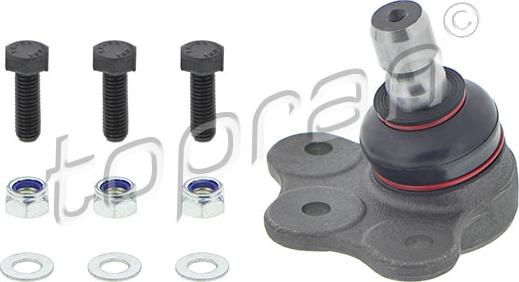 Topran 205 476 - Nosivi / vodeći zglob parts5.com