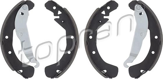 Topran 205 788 - Garnitura zavorne celjusti parts5.com