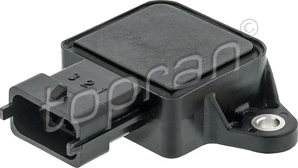 Topran 206 176 - Sensor, throttle position parts5.com