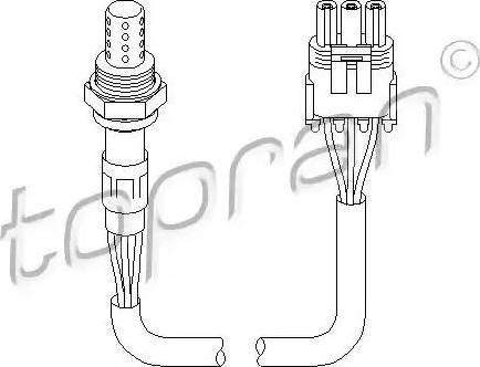 Topran 201 752 - Lambda sonda parts5.com