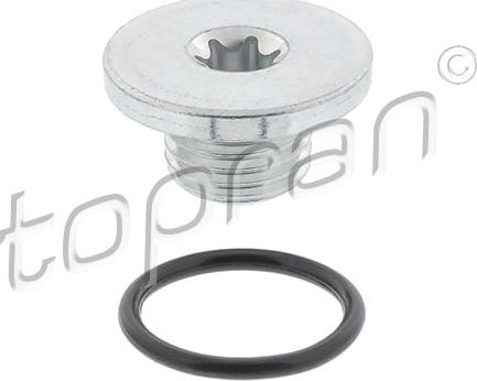 Topran 208 800 - Tapón roscado, colector de aceite parts5.com